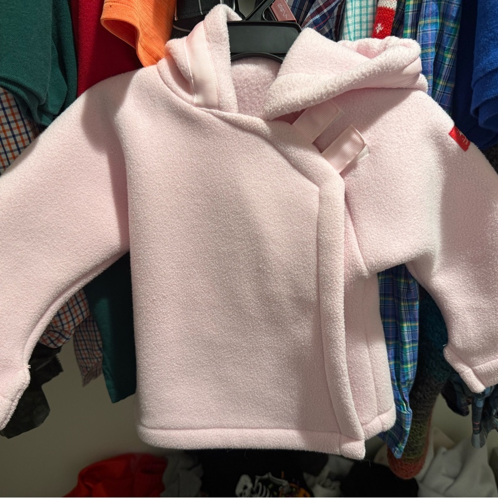 Widgeon Cozy Pink Kids Hooded Jacket